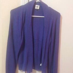 Cabi purple cardigan, size medium